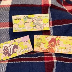 3 Colourpop Bambi eyeshadows.
